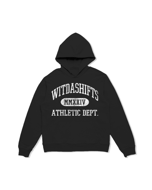 ATHLETIC DEPT. HOODIE (BLACK)