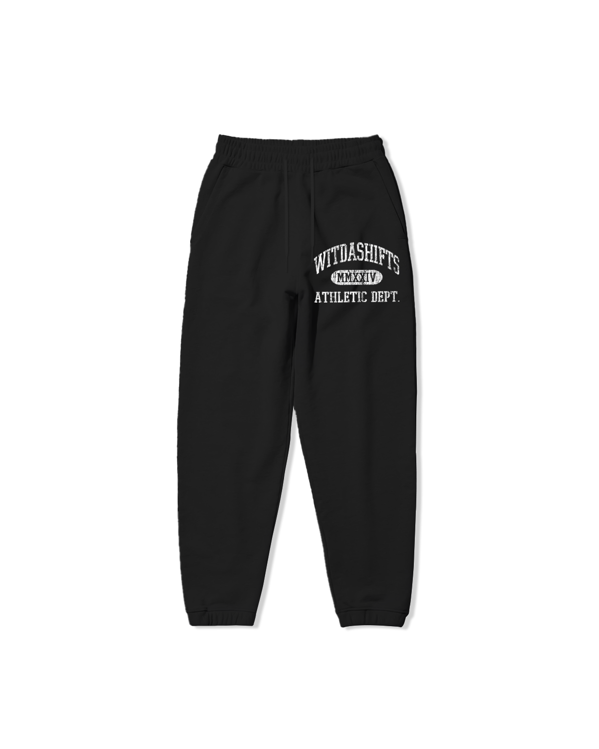 ATHLETIC DEPT. SWEATPANTS (BLACK)